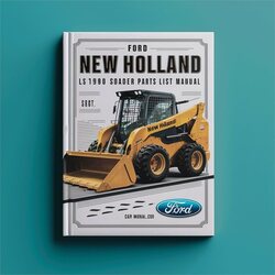 Ford New Holland LS190 Skid Steer Loader Parts Catalog PDF