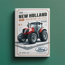 Ford New Holland 4500 Tractor Parts Catalog PDF