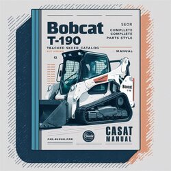 Bobcat T190 Tracked Skid Steer Catalog 2 Parts PDF