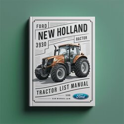 Ford New Holland 3930 Tractor Parts Catalog PDF