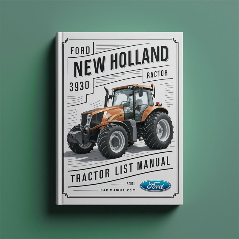 Ford New Holland 3930 Tractor Parts Catalog PDF
