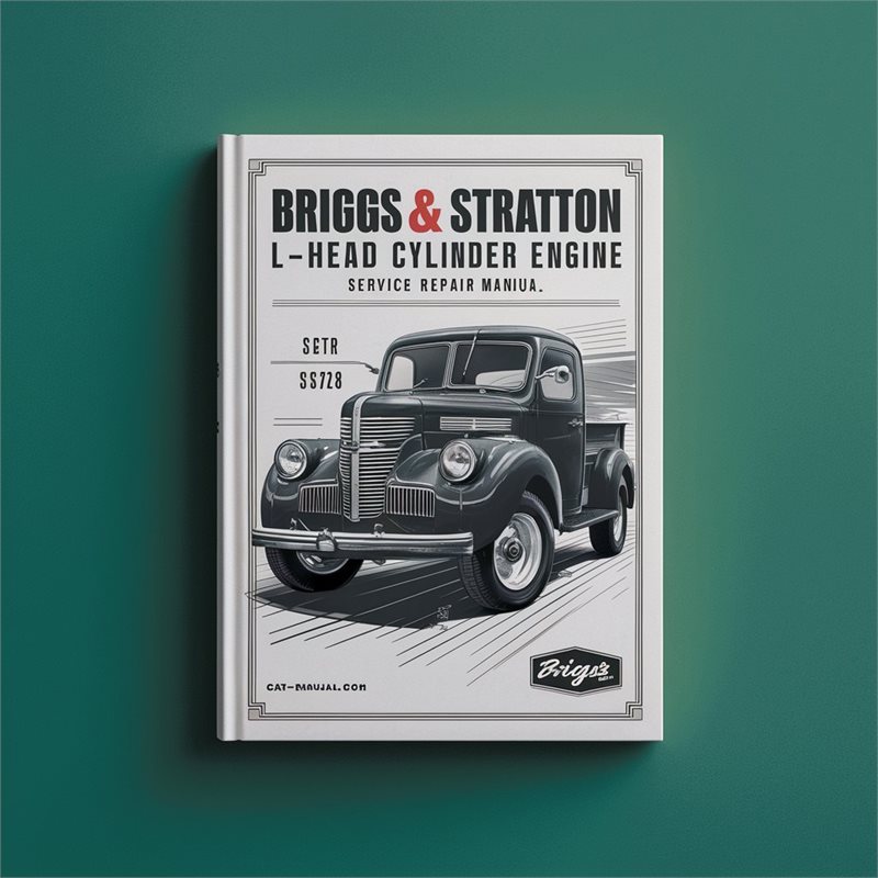 Briggs And Stratton L Head Series L-HEAD ONE Cylinder Engine Service Repair Workshop Manual PDF