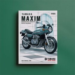1985-1986 Yamaha XJ Models XJ700 Maxim - Motorcycle Service Repair Workshop Manual PDF
