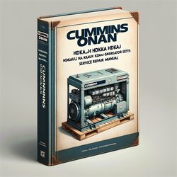 Cummins Onan Hdkah Hdkaj Hdkak Hdkat Kdkau Hdkav Generator Sets Service Repair Workshop Manual PDF