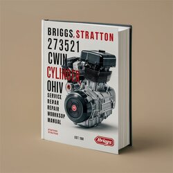 Briggs And Stratton Twin Cylinder 273521 OHV Service Repair Workshop Manual PDF