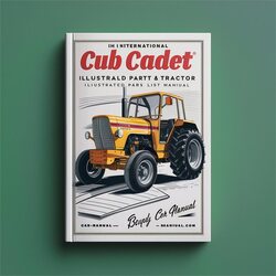 Manual de Partes Ilustrada para Tractores IH Cub Cadet 70 y 100