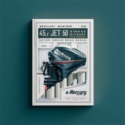Manual de Servicio de Fábrica para Motores Fuera de Borda Mercury Mariner 45-60 HP 2 Tiempos