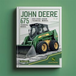 John Deere 675 675B Skid Steer Loader TM137 Service Repair Workshop Manual PDF