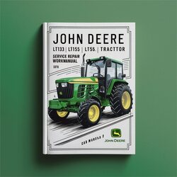 John Deere LT133 LT155 LT166 Lawn Garden Tractor Service Repair Workshop Manual. PDF Download