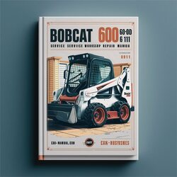 Bobcat 600 600-D 610 611 Skid Steer Service Repair Workshop Manual PDF