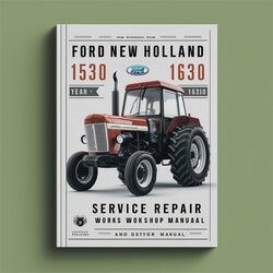 Ford New Holland 1530 1630 Tractor Service Repair Workshop Manual PDF
