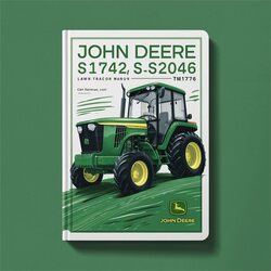 John Deere S1642 S1742 S2046 S2546 Lawn Tractor TM1776 Service Repair Workshop Manual PDF