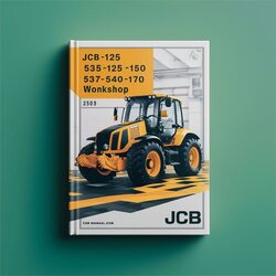 JCB 535-125 535-140 537-135 550 540-140 540-170 Service Repair Workshop Manual PDF