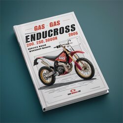 2006 Gas EC Models Enducross 200 250 300 Motor Service Repair Workshop Manual PDF