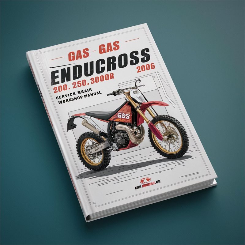 2006 Gas EC Models Enducross 200 250 300 Motor Service Repair Workshop Manual PDF