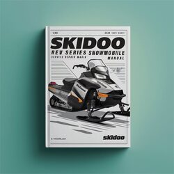 2004 Skidoo REV Series Snowmobile Service Repair Workshop Manual PDF