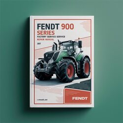 Fendt 900 Series Tractor Service Repair Workshop Manual PDF