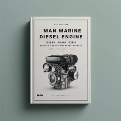 MAN Marine Diesel Engine D2848 D2840 D2842 Service Repair Workshop Manual PDF