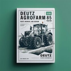 Deutz Fahr Agrofarm 85 Parts Tractor Catalog PDF