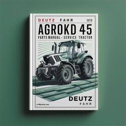 Deutz Fahr Agrokid 45 Parts Tractor Catalog PDF