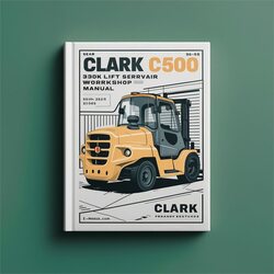 Clark C500 Forklift 30 55 Service Repair Workshop Manual PDF