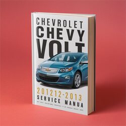 2012-2013 Chevrolet Chevy Volt Electric Car Service Repair Workshop Manual PDF