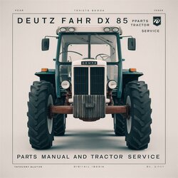 Deutz Fahr DX 85 Parts Tractor Catalog PDF