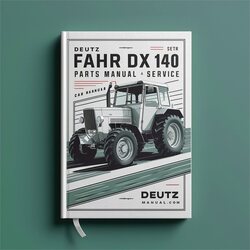 Deutz Fahr DX 140 Parts Tractor Catalog PDF