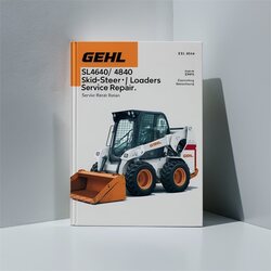 Gehl Sl4640/4840 Sl5640/6640 SKID-STEER Loaders Service Repair Workshop Manual PDF