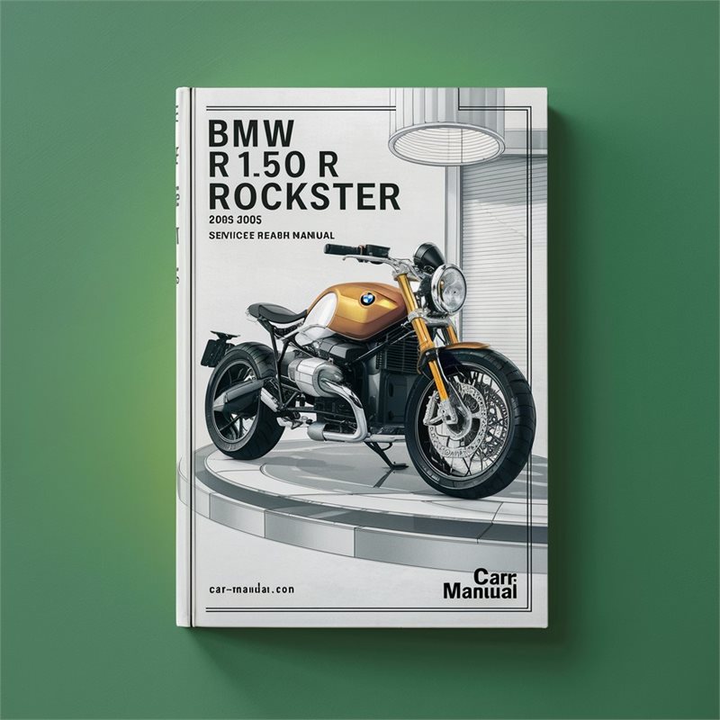 2003-2005 BMW 3 Series R1150 R Rockster Service Repair Workshop Manual PDF