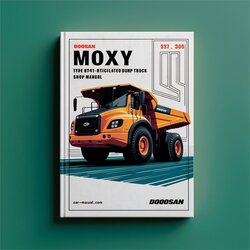 Moxy Doosan Type MT41 Articulated Dump Truck Shop Service Repair Workshop Manual PDF