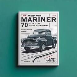 Mercury Mariner 70 75 80 90 100 115 HP Service Repair Workshop Manual PDF