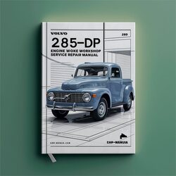 Volvo 280-DP 285-DP 290-DP Engine Service Repair Workshop Manual PDF
