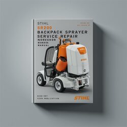 Stihl SR200 Backpack Sprayer Service Repair Workshop Manual PDF