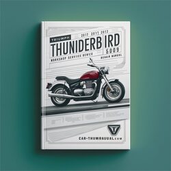 2009-2013 Triumph Thunderbird 1600 Service Repair Workshop Manual PDF
