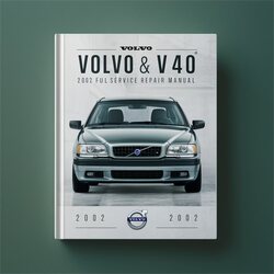 2002 Volvo S40 V40 Service Repair Workshop Manual PDF