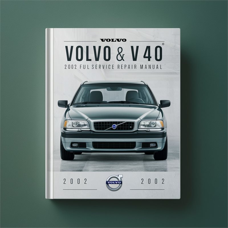 2002 Volvo S40 V40 Service Repair Workshop Manual PDF