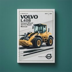 Volvo L40B Compact Wheel Loader Service Repair Workshop Manual PDF