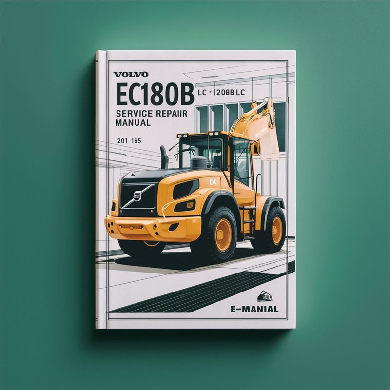 Volvo EC180B LC EC180BLC Excavator Service Repair Workshop Manual PDF