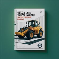 Volvo L50E Wheel Loader Service Repair Workshop Manual PDF