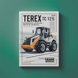 Terex TC 125 Service Repair Workshop Manual PDF