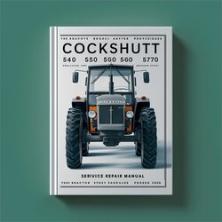 Cockshutt 540 550 560 570 Service Repair Workshop Manual PDF
