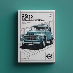 Volvo AQ140 2.1 L (130) 4 Cyl 130 Service Repair Workshop Manual PDF