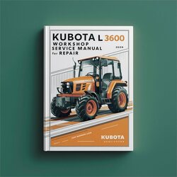 Kubota L 3600 Service Repair Workshop Manual PDF
