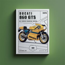 1974-1978 Ducati 860 GTS - All Service Repair Workshop Manual PDF