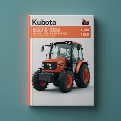 Kubota TG 1860 G Service Repair Workshop Manual PDF