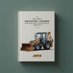 Case 480E 480 E Backhoe Loader Illustrated -improved Parts Catalog PDF