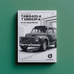 Volvo Penta Tamd63l- Tamd63p Service Repair Workshop Manual PDF