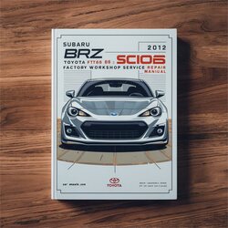 2012 Subaru BRZ Toyota FT86 86 Scion FR-S Service Repair Workshop Manual PDF