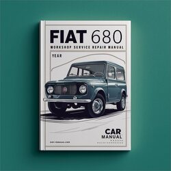 Fiat 680 Service Repair Workshop Manual PDF